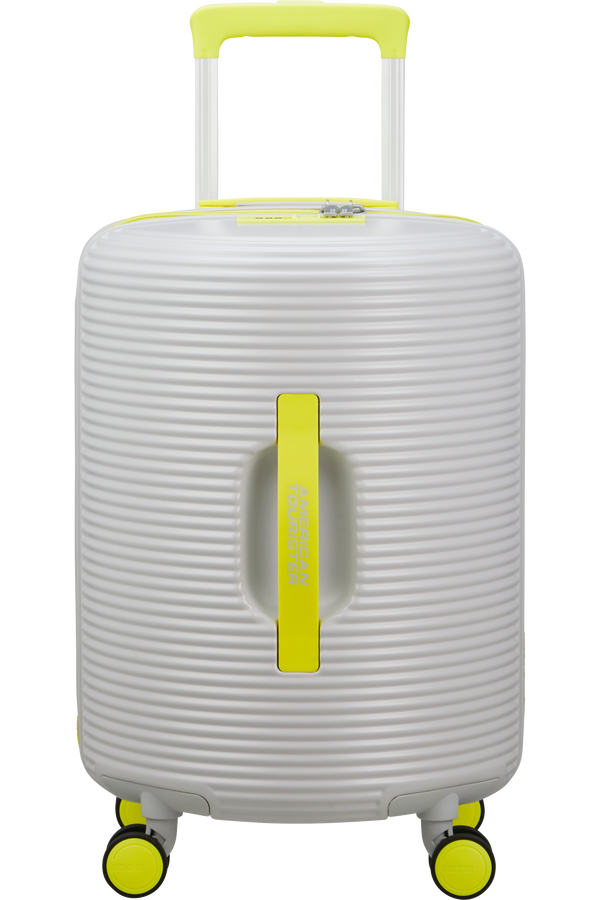 American Tourister Rollio Spinner 52cm  Light Grey/Lime