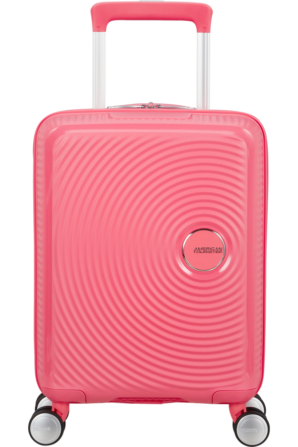 American Tourister Soundbox Mini Spinner 47cm  Sun Kissed Coral