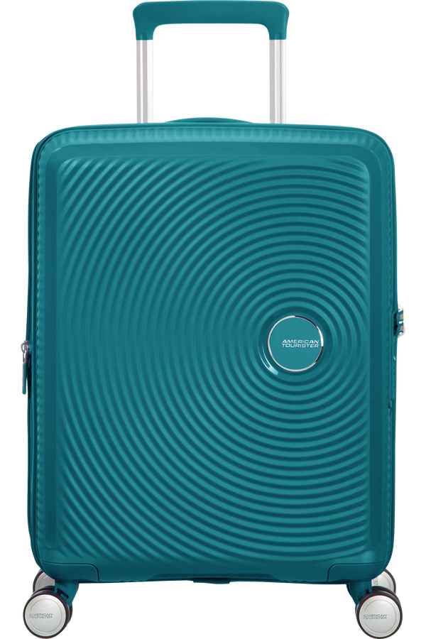 American Tourister Soundbox Spinner Expandable 55cm  Jade Green